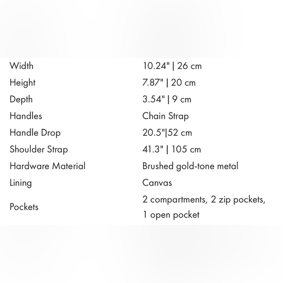 Marc Jacob’s double link 27 crossbody - Picture 9 of 9